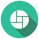 Kamera Verschluss Objektiv Symbol