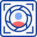Kameraobjektiv  Symbol