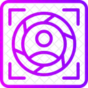 Kameraobjektiv  Symbol