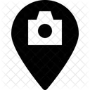 Kamera Standort Foto Icon