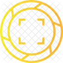Kameraverschluss  Symbol