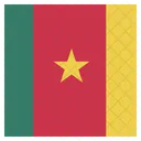 Kamerun Flagge Symbol