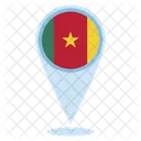 Kamerun Standort  Symbol