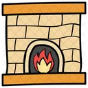 Lagerfeuer Holzfeuer Kamin Symbol