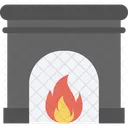 Kamin Feuerstelle Kamin Symbol