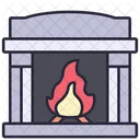 Kamin Feuer Kamin Icon