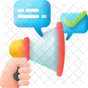 Kampagne Marketing Werbung Symbol
