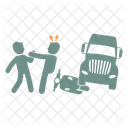 Kampf Unfall Auto Symbol