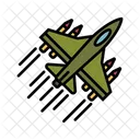 Kampfflugzeug Militar Flugzeuge Symbol