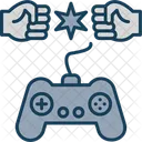 Kampfspiel Kampf Spiel Symbol