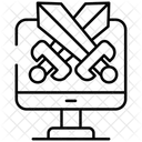 Kampfspiel Symbol
