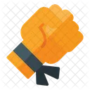 Kampfspiel Boxspiel Schlag Symbol