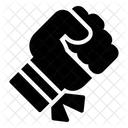 Kampfspiel Boxspiel Schlag Symbol