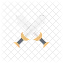 Schwert Schlacht Spiel Symbol