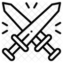Kampfspiel Actionspiel Kampf Symbol