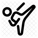 Kampfsport Kick Kampfsport Kick Symbol