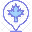 Standort Kanada  Symbol