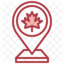 Standort Kanada  Symbol