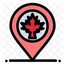 Standort Kanada  Symbol