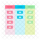 Kanban Produktion Prozess Symbol