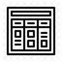 Kanban Board Workflow Icon