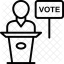 Kandidatenauswahl  Symbol