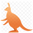 Kangaroo Animal Creature Icon