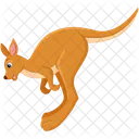 Kangaroo Animal Orycteropus Icon