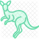 Kangourou Mammifere Marsupial Icon
