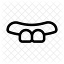 Kaninchenzahne Markante Zahne Zahnmerkmal Symbol