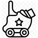 Kanon Zirkus Jahrmarkt Symbol
