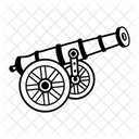 Kanone Spielzeug Haubitze Artillerie Symbol