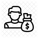 Investor Symbol Kapitalgeber Forderer Symbol