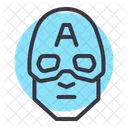 Kapitan Amerika Superheld Symbol