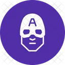 Kapitan Amerika Superheld Symbol