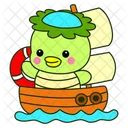 Kappa Mythology Mascot Icon