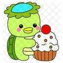Kappa Mythology Mascot Icon