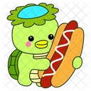 Kappa Mythology Mascot Icon
