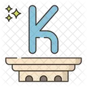 Kappa Greek Letter Kappa Letter Icon