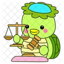 Kappa Mythology Mascot Icon
