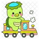 Kappa Mythology Mascot Icon