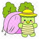 Kappa Mythology Mascot Icon