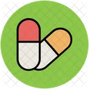 Kapseln Medizin Medikamente Symbol