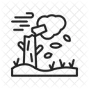 - gebrochen  Symbol