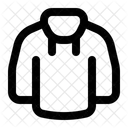 Kapuzenpullover Mode Kleidung Icon