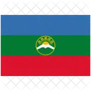 Flag Country Karachay Cherkessia Icon