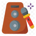 Karaoke Microphone Song 아이콘