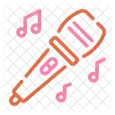 Karaoke Microphone Party Icon