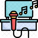 Karaoke Tv Microphone Icon