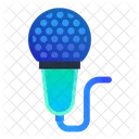 Mikrofon Sanger Karaoke Symbol